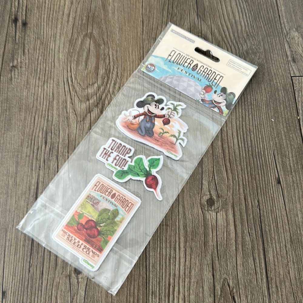 2019 Epcot Flower & Garden Festival Mickey Patches